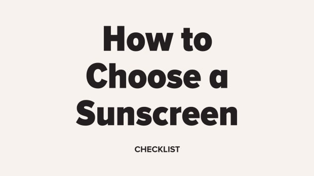 How to Choose a Sunscreen Checklist