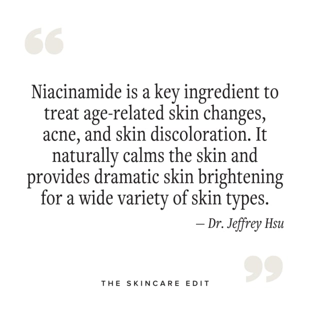 Niacinamide quote (Bustle)