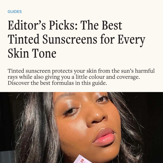 Best tinted sunscreen
