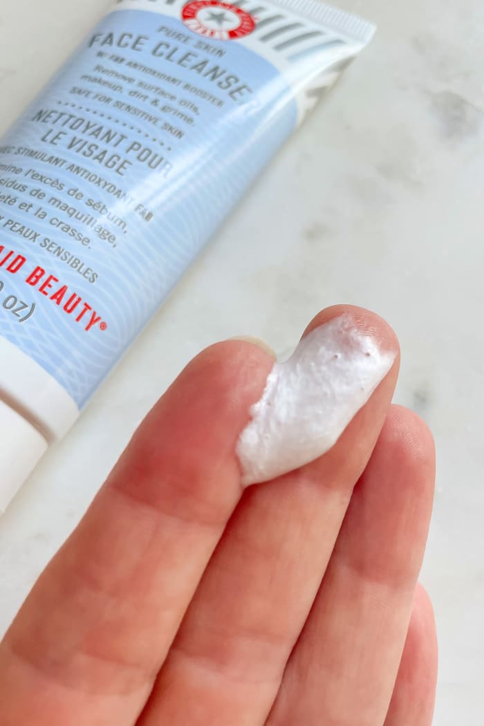 First Aid Beauty Face Cleanser texture