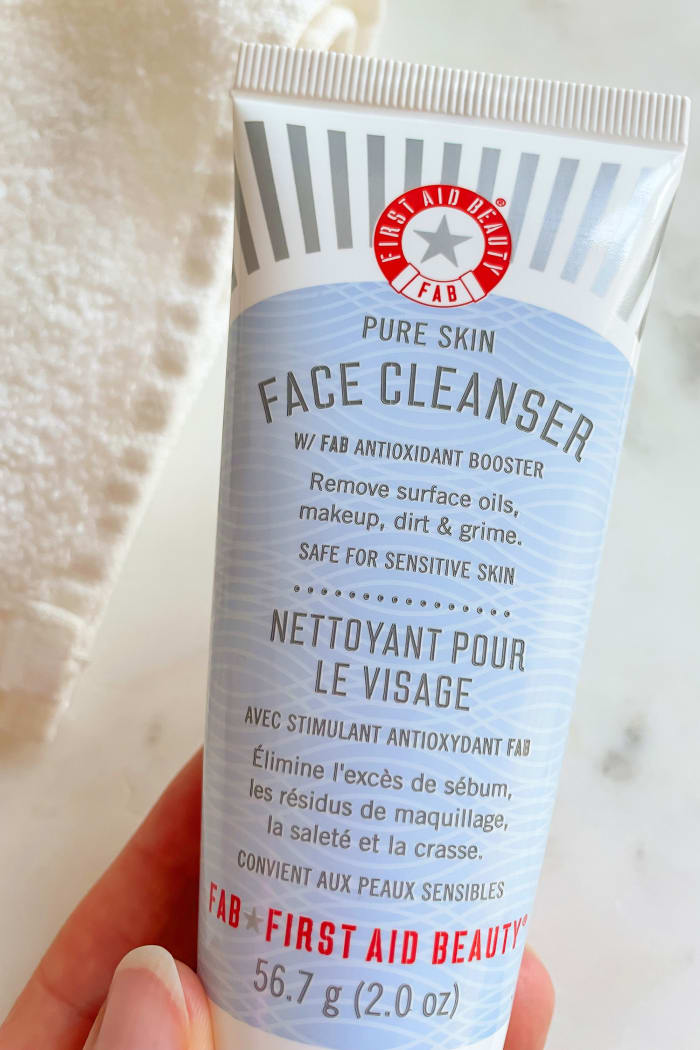 First Aid Beauty Face Cleanser results