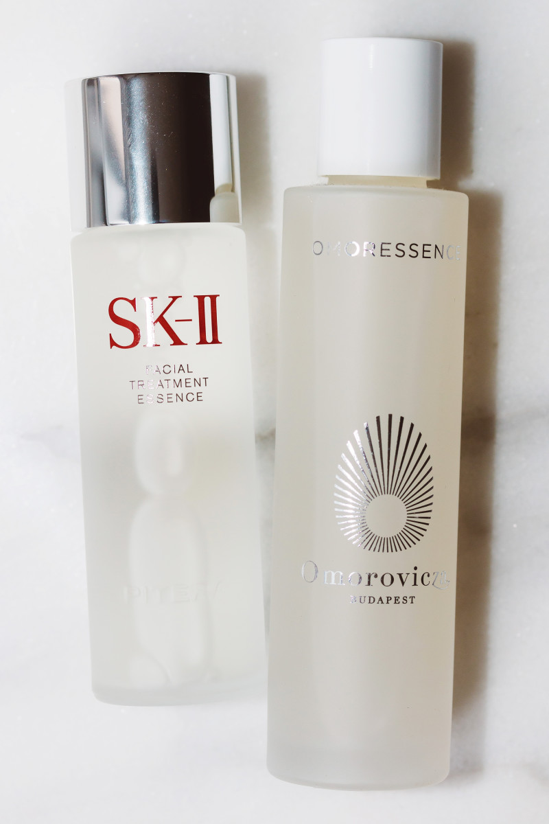 SK-II Facial Treatment Essence and Omorovicza Omoressence