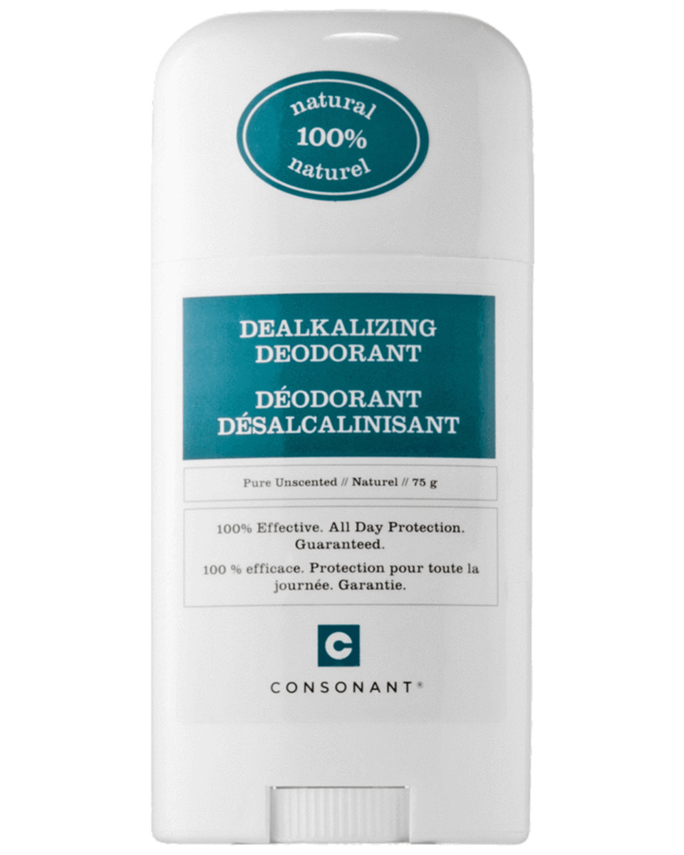 Consonant Dealkalizing Deodorant