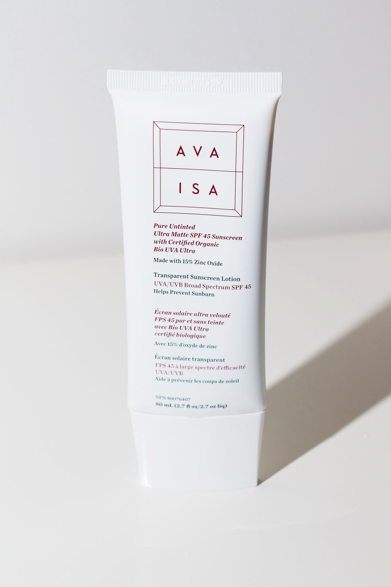 Ava Isa Pure Untinted Ultra Matte SPF 45 Sunscreen