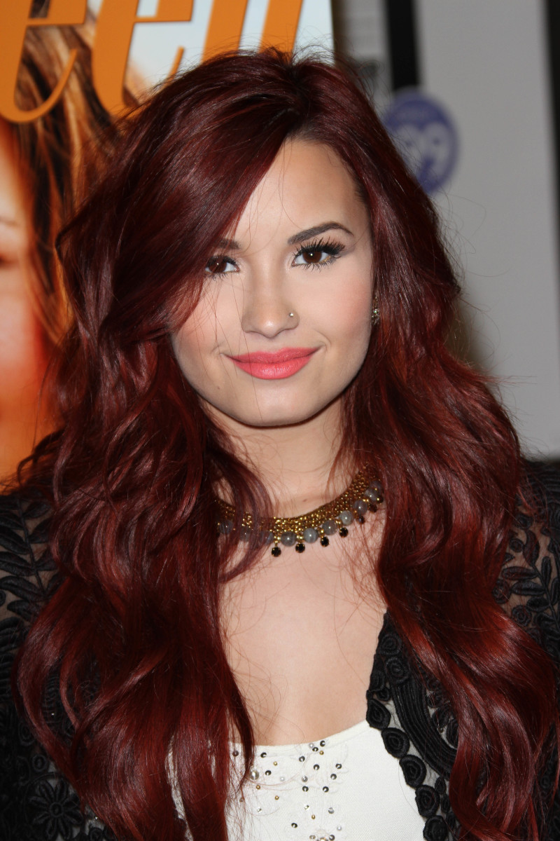 Demi Lovato Seventeen Magazine event 2012