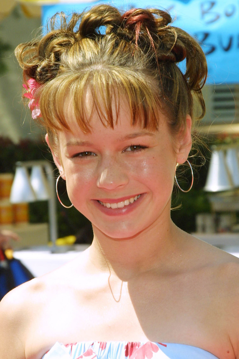 Brie Larson Hey Arnold The Movie Los Angeles premiere 2002