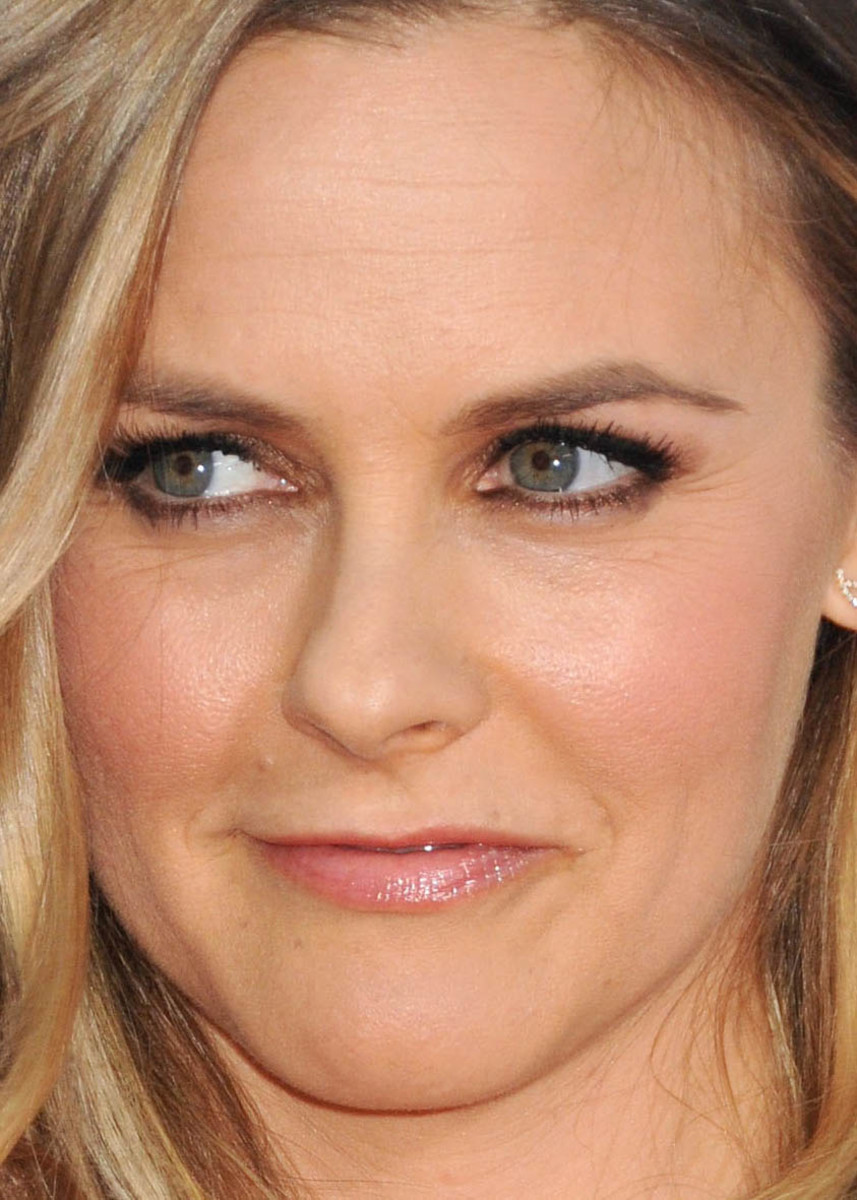 Alicia Silverstone at the 2015 American Music Awards close-up