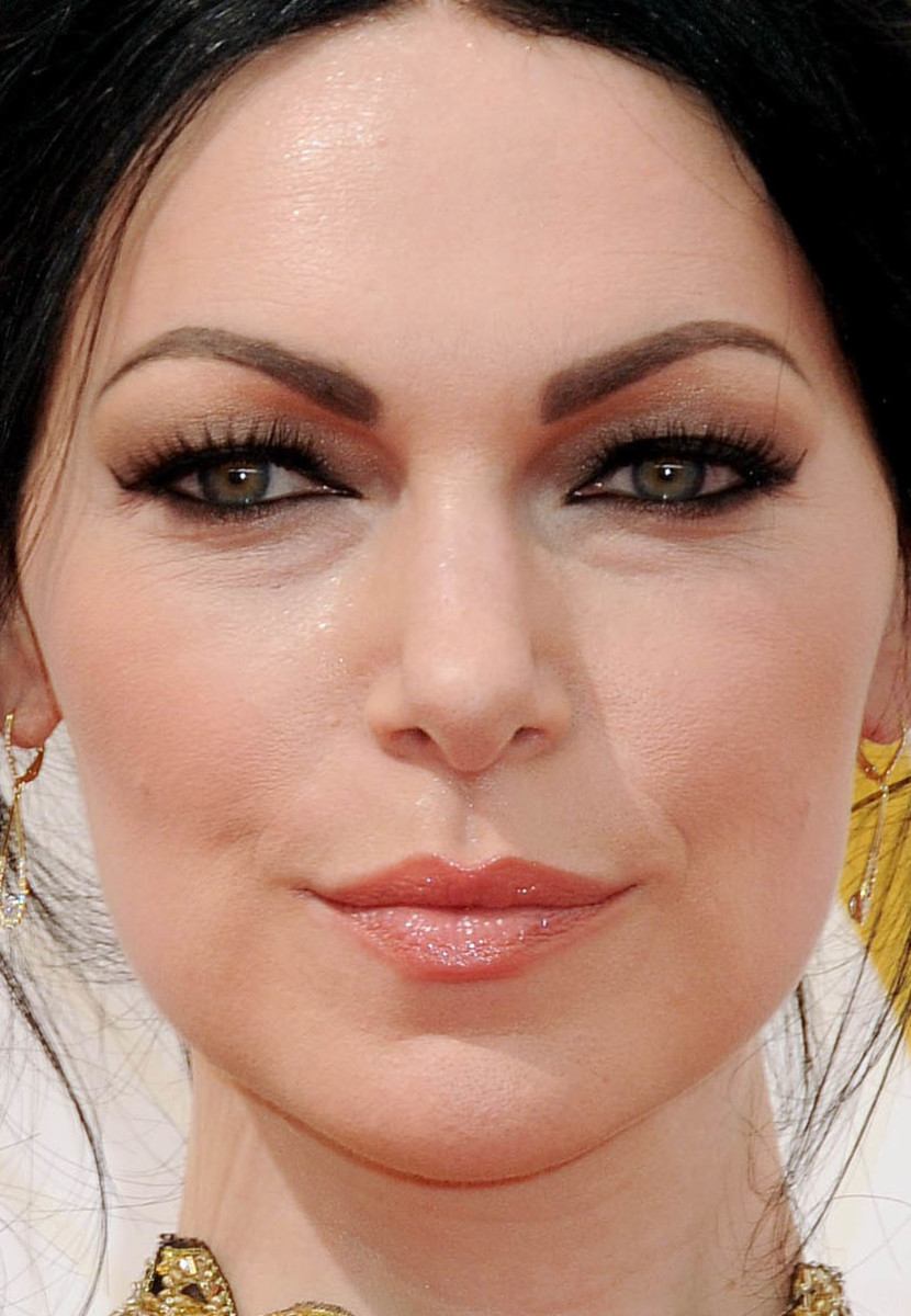 Laura Prepon at the 2015 Emmys close-up