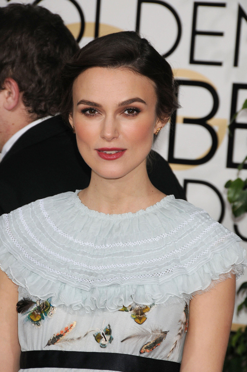 Keira Knightley at the 2015 Golden Globes