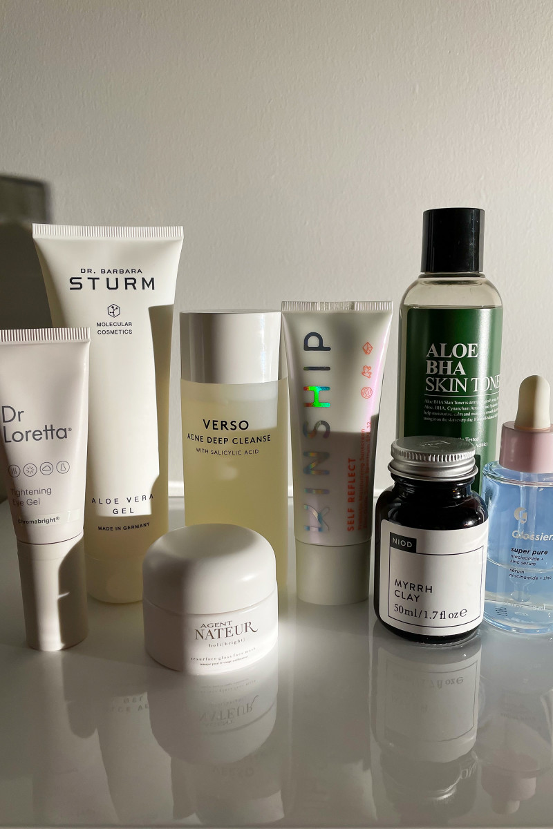 Skincare routine summer 2022 products
